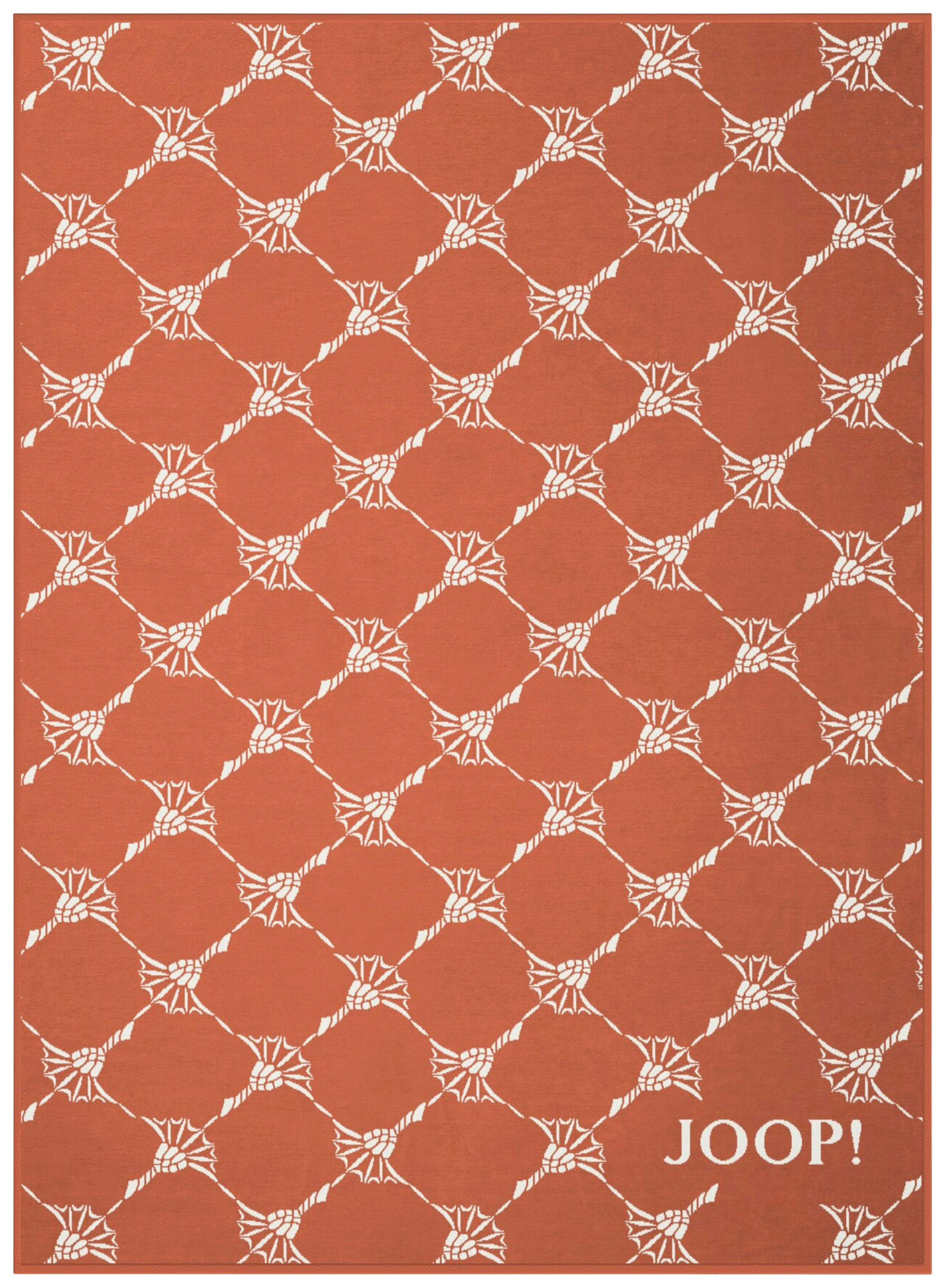 DECKE 125/170 cm  - Aprikose, Design, Textil (125/170cm) - Joop!