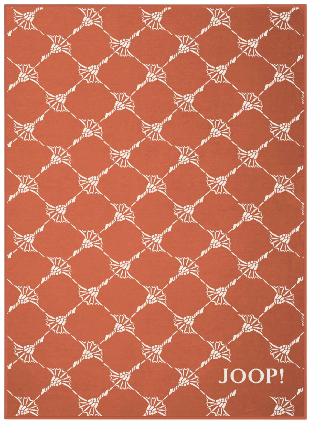 DECKE 125/170 cm  - Aprikose, Design, Textil (125/170cm) - Joop!