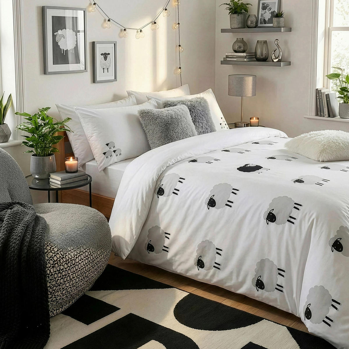 BETTWÄSCHE 135/200 cm  - Weiß, Basics, Textil (135/200cm)