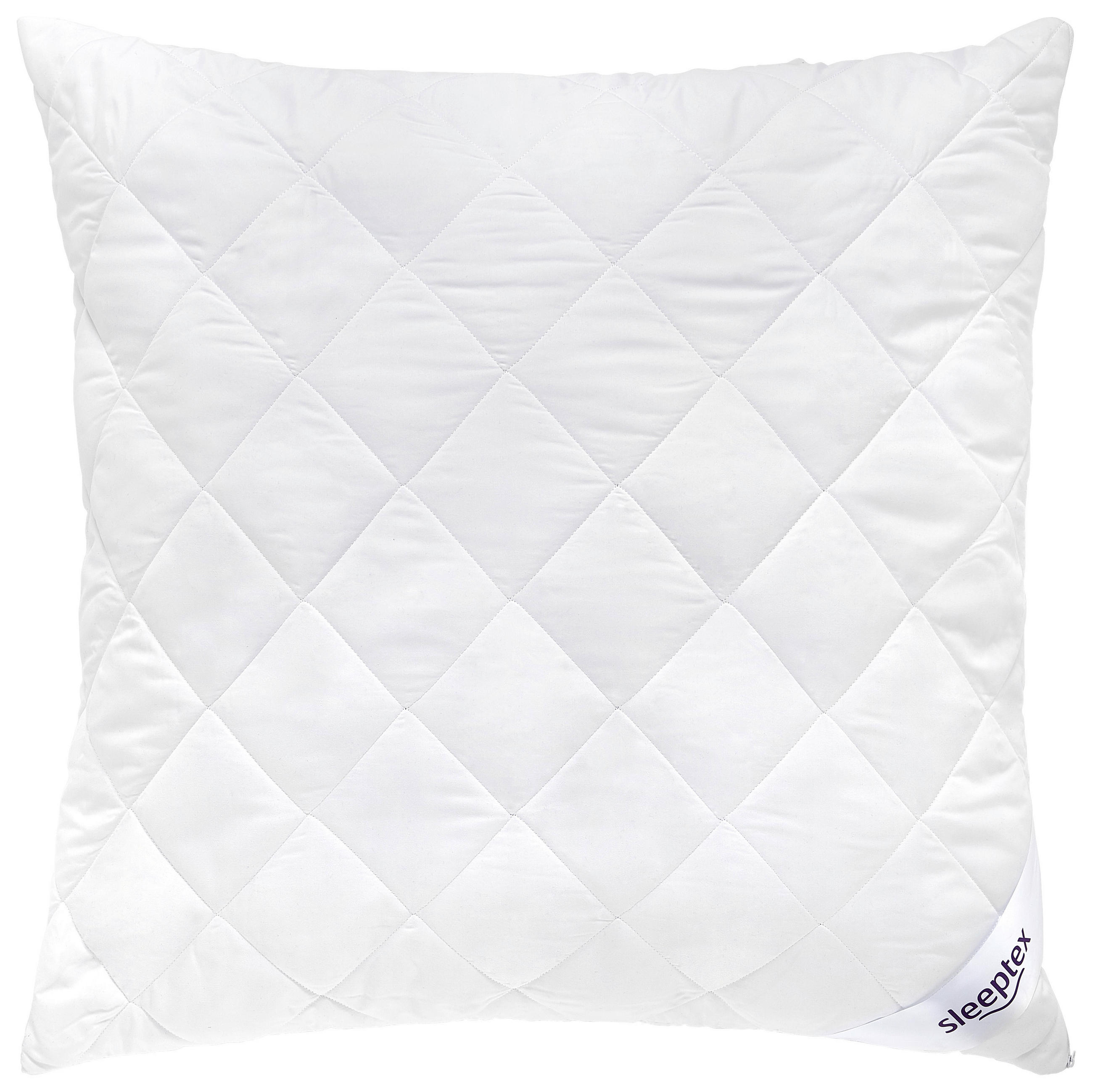 KOPFKISSEN Oviedo 80/80 cm - Weiß, Basics, Textil (80/80cm) - Sleeptex