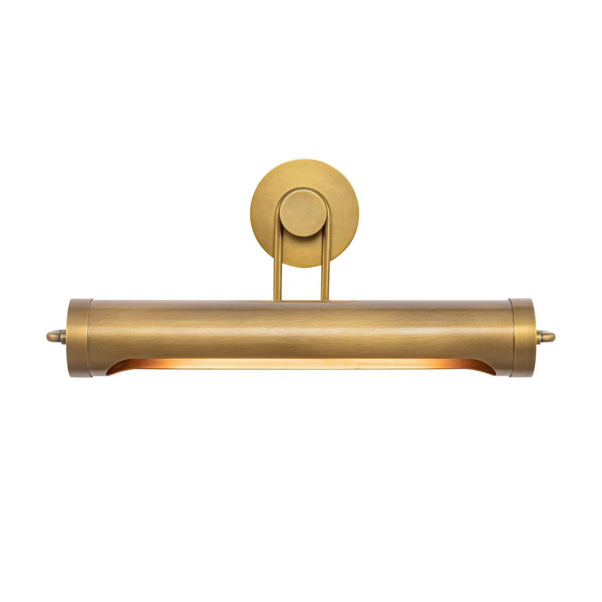 WANDLEUCHTE    - Messingfarben, KONVENTIONELL, Metall (23,2/50,8/19,8cm) - Elstead Lighting