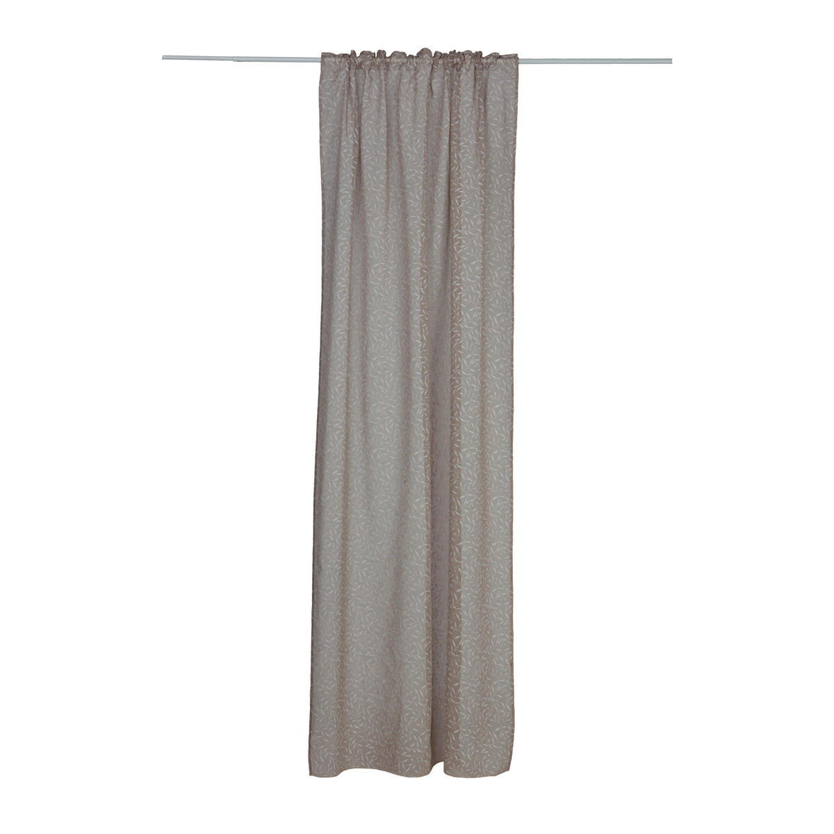 HOTELLGARDIN  transparent  130/250 cm   - beige, Basics, textil (130/250cm)