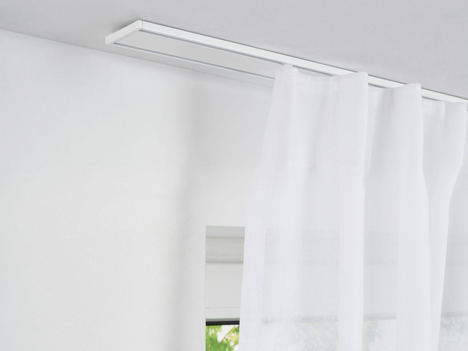 ȘINĂ PENTRU PERDEA 250 cm  - alb, Basics, metal (250cm) - Homeware