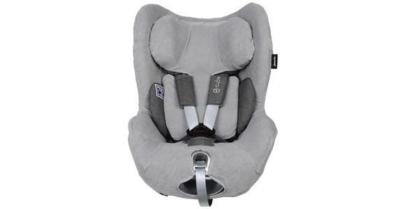 KINDERSITZBEZUG - Hellgrau, Basics, Textil (31/26/22cm) - My Baby Lou