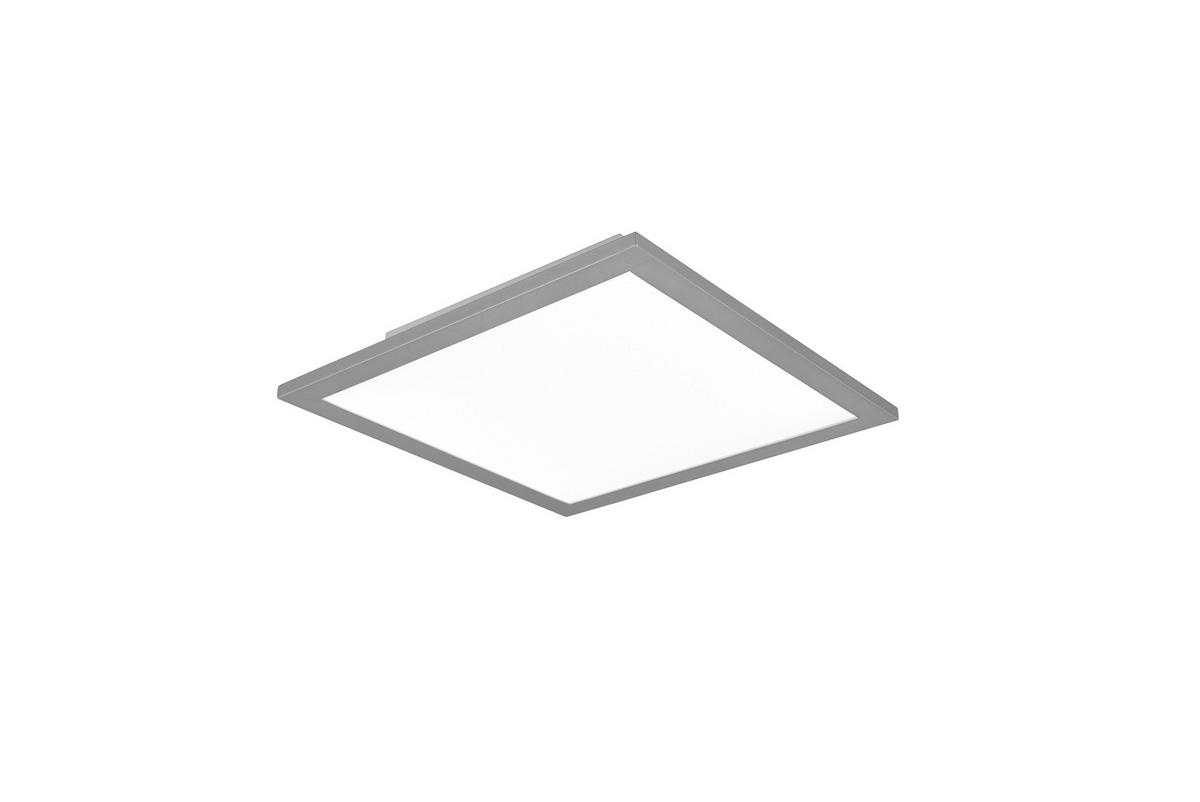 LED-DECKENLEUCHTE 13,5 W    30/30/8 cm  - Titanfarben, Basics, Metall (30/30/8cm)