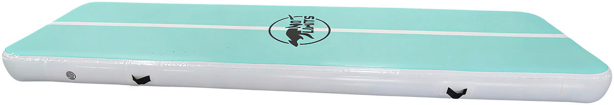 GYMNASTIKMATTE AIR MATTRESS  - Türkis/Weiß, KONVENTIONELL, Kunststoff (300/150/20cm)