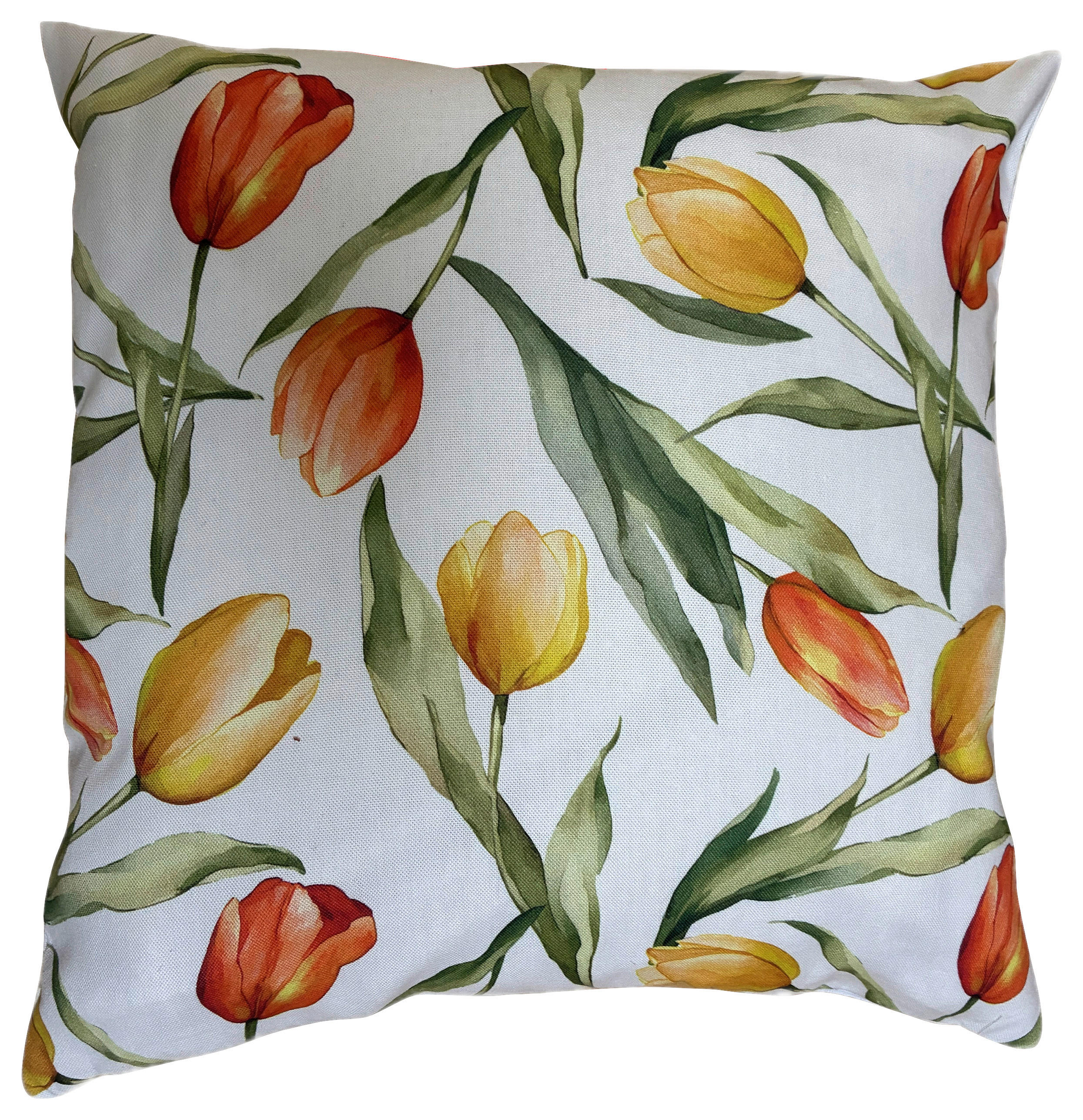 ZIERKISSEN  45/45 cm   - Hellgelb, Basics, Textil (45/45cm) - Esposa