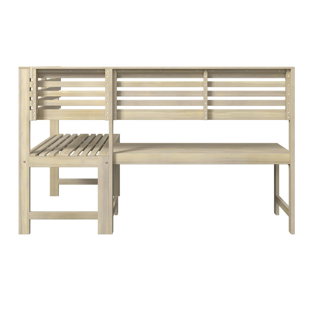 GARTENSET 3-teilig  - Akaziefarben, ROMANTIK / LANDHAUS, Holz - Ambia Garden