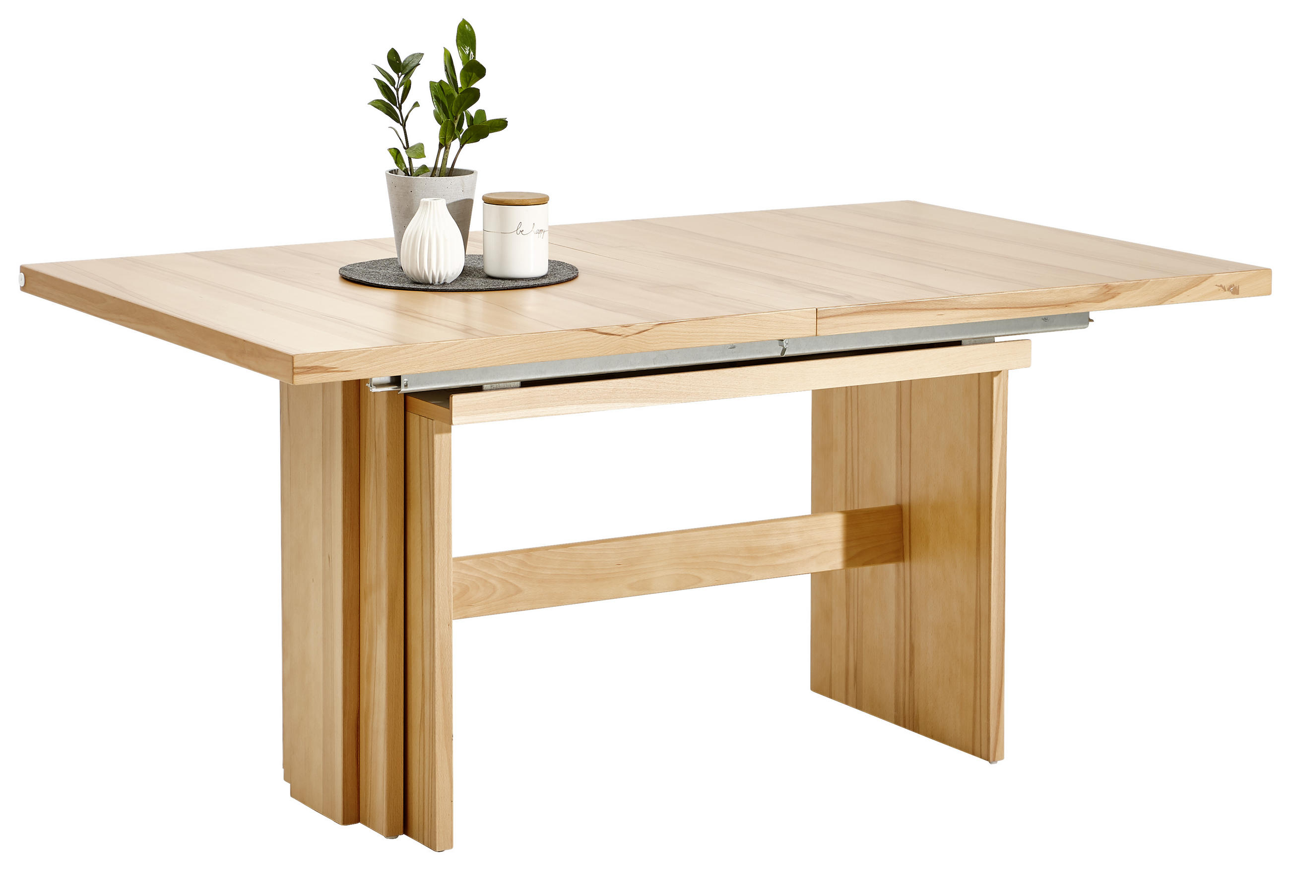 Esstisch in Holz 160(340)/95/76 cm