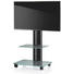 TV-RACK Schwarz - Schwarz, KONVENTIONELL, Glas/Metall (60/100/44cm) TV-RACK Schwarz - Schwarz, KONVENTIONELL, Glas/Metall (60/100/44cm)
