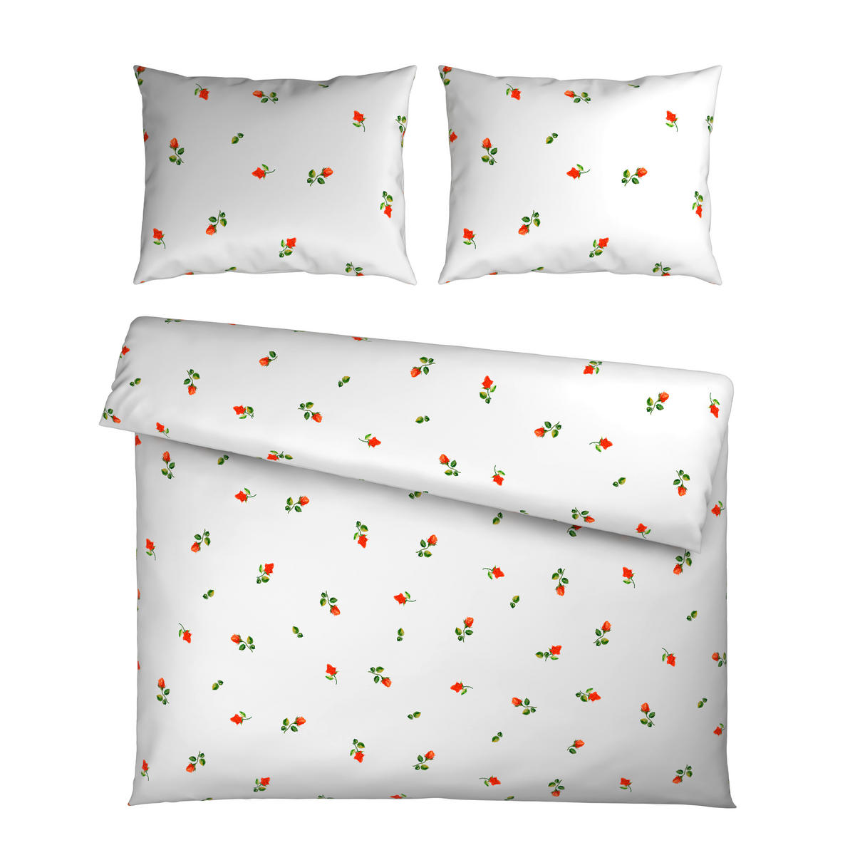 ÁGYNEMŰHUZAT-GARNITÚRA 220/200 cm  - piros, textil (220/200cm) - Esposa