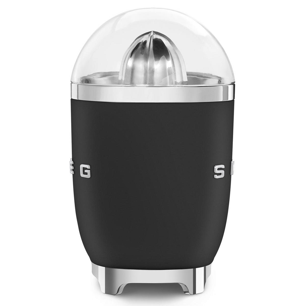 ZITRONENPRESSE - Schwarz/Weiß, Design, Metall (16,6/28,1/16,6cm) - SMEG