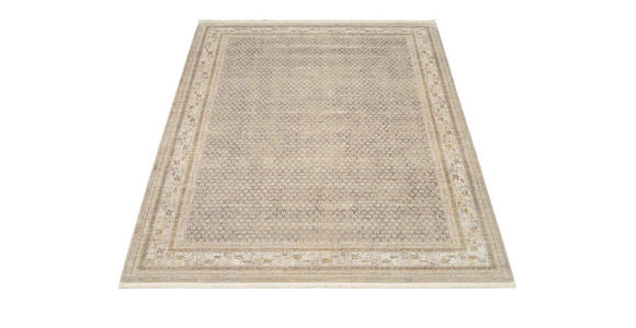 WEBTEPPICH  Wohnzimmer 120/180 cm Monza Goldfarben, Beige rechteckig  - Beige/Goldfarben, KONVENTIONELL, Textil (120/180cm) - Dieter Knoll