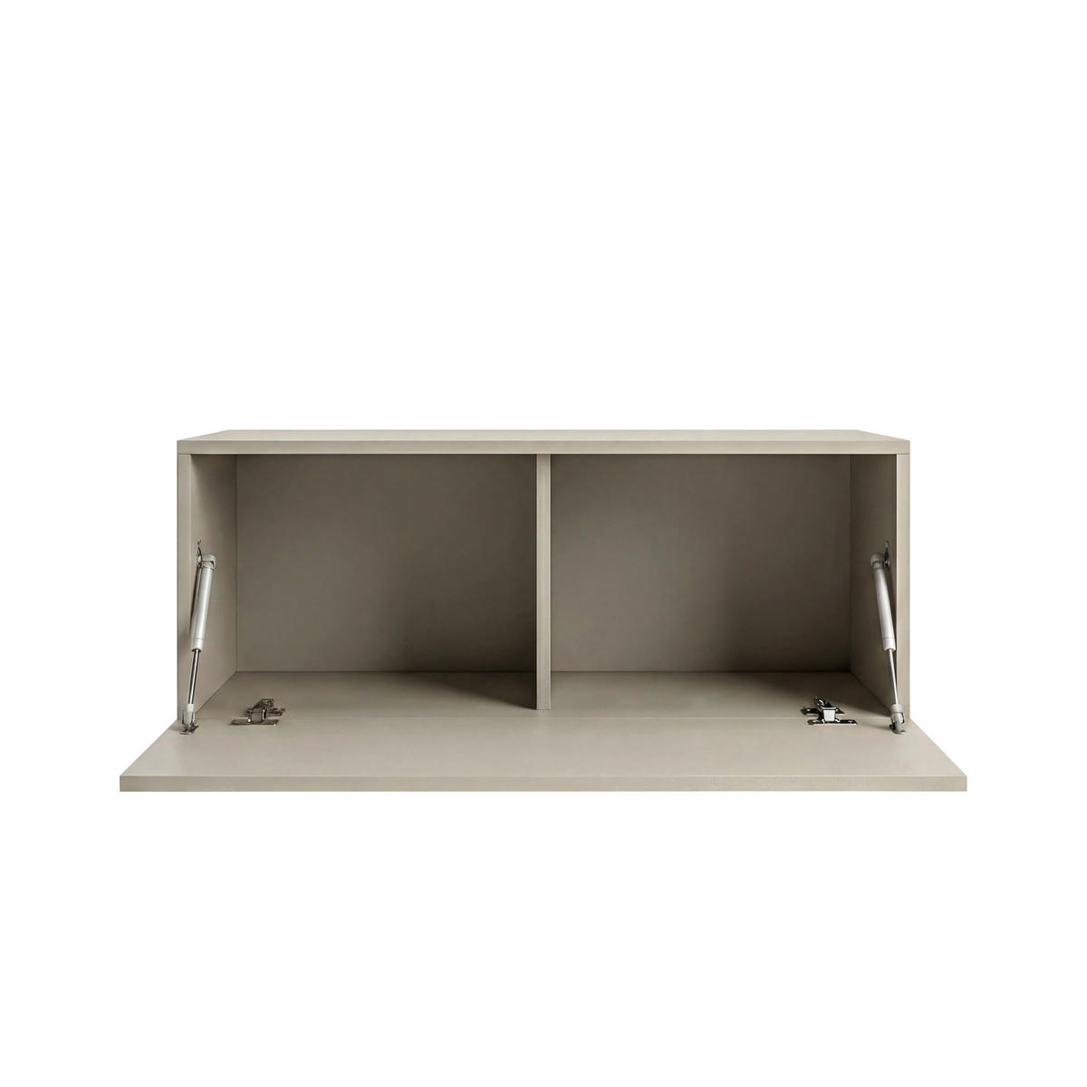 LOWBOARD  90/36/34 cm  stehend, hängend  - Kaschmir/Schwarz, Design, Holzwerkstoff/Kunststoff (90/36/34cm) - MID.YOU