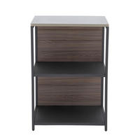 OUTDOORKÜCHE - Schwarz/Braun, Basics, Metall (63,5/91,5/54cm) - Modante