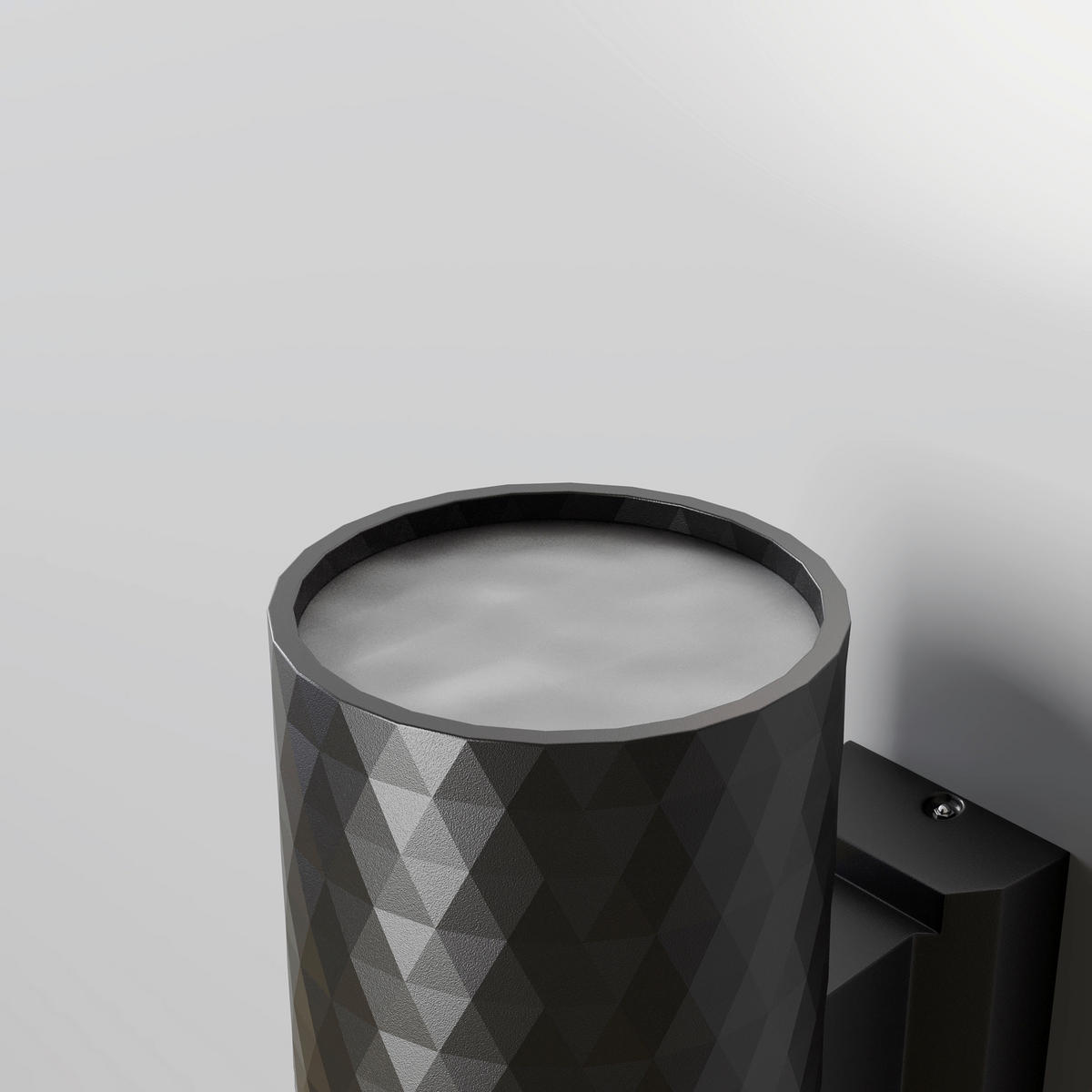 WANDLEUCHTE Bowery 6.5/19 cm  - Schwarz, Design, Metall (6.5/19cm) - MAYTONI
