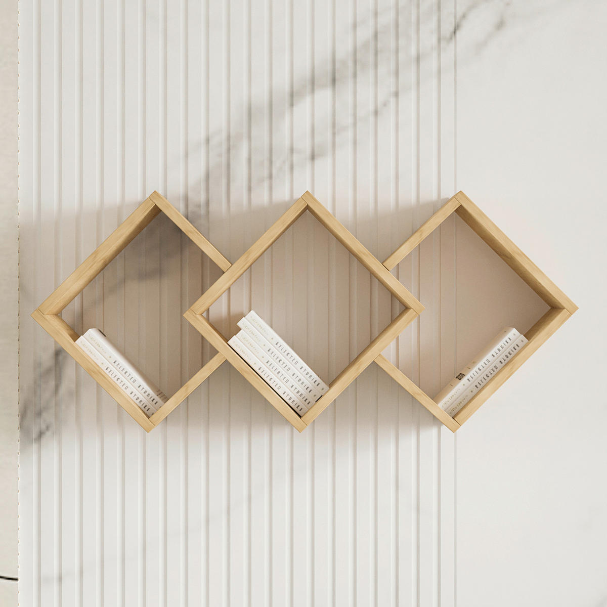 WANDREGAL Eichefarben  - Eichefarben, Design, Holzwerkstoff (102/42/20cm) - Livetastic