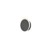 LED-WANDLEUCHTE 15 cm  - Schwarz, Basics, Metall (15cm) - Hell