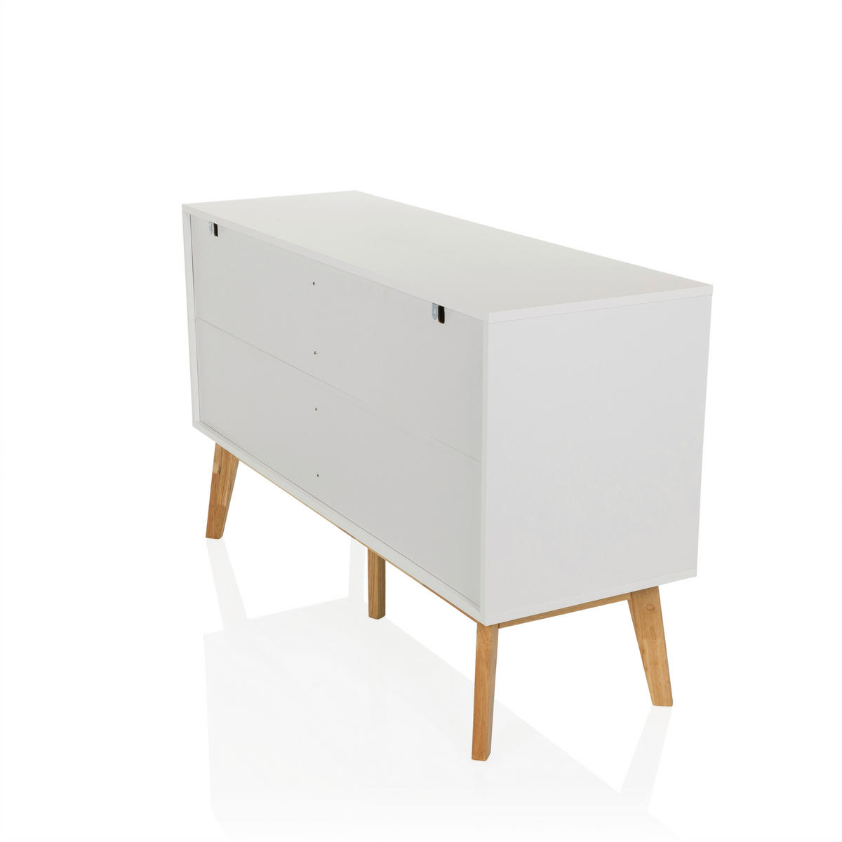 SIDEBOARD  in 120/72/40 cm  - Hellbraun/Weiß, MODERN, Holzwerkstoff (120/72/40cm) - MID.YOU