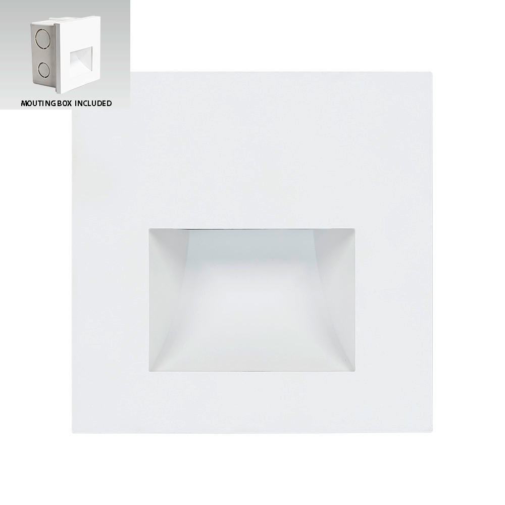 SPOTLÁMPA - fehér, Basics, műanyag (8.7/8.7/7cm)