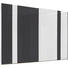 SCHWEBETÜRENSCHRANK 2-türig Grau, Weiß - Chromfarben/Weiß, Design, Glas/Holzwerkstoff (280/240/69cm) - Visionight SCHWEBETÜRENSCHRANK 2-türig Grau, Weiß - Chromfarben/Weiß, Design, Glas/Holzwerkstoff (280/240/69cm) - Visionight