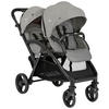 GESCHWISTERWAGEN EVALITE DUO  - Schwarz/Grau, Basics, Textil/Metall (56/101,5/104cm) - Joie