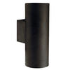 AUßENWANDLEUCHTE 7,6/19 cm   - Schwarz, Design, Metall (7,6/19cm) - Nordlux