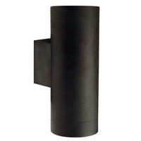 AUßENWANDLEUCHTE 7,6/19 cm   - Schwarz, Design, Metall (7,6/19cm) - Nordlux