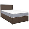 BOXBETT 120/200 cm  in Grau, Hellgrau  - Hellgrau/Grau, KONVENTIONELL, Holz/Holzwerkstoff (120/200cm) - MID.YOU