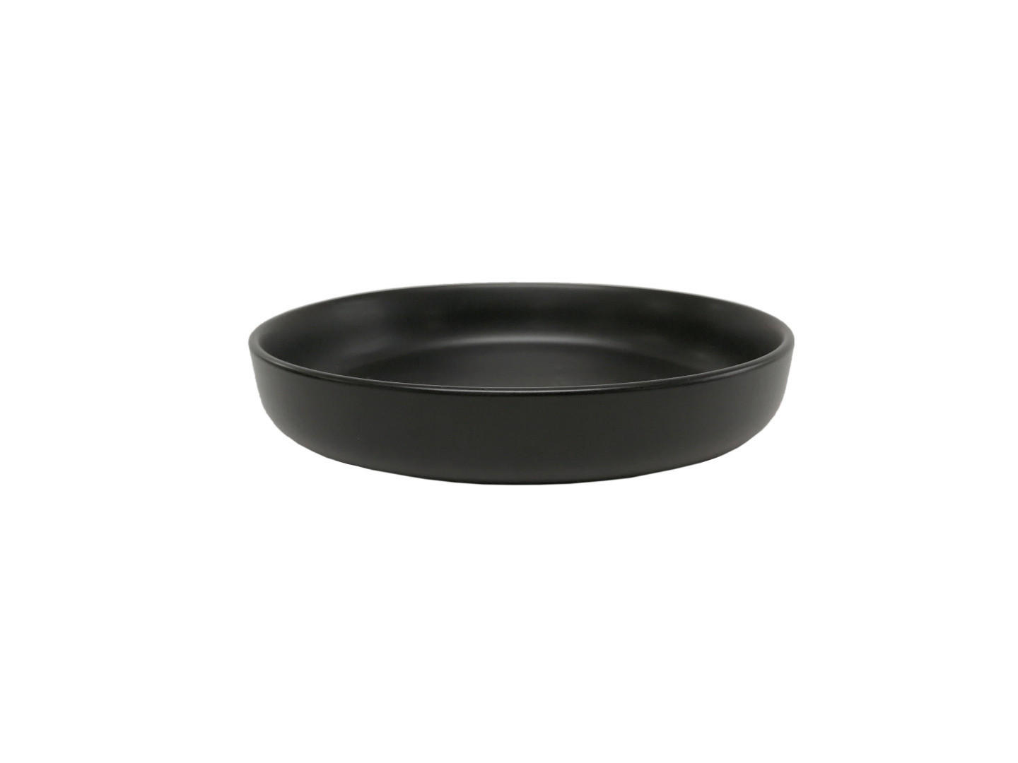 GOURMETTELLER Schwarz 19,2 cm Salerno  - Schwarz, Trend, Keramik (19,2cm) - Novel