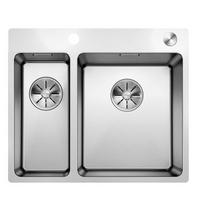 SPÜLE 525247  - Edelstahlfarben, Basics, Metall (58,5/19,9/50cm) - Blanco