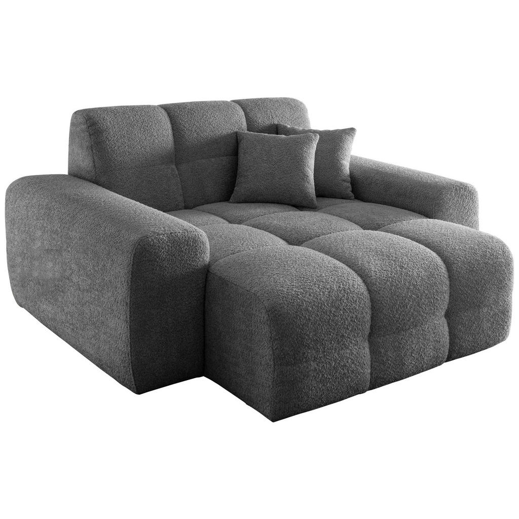 Thumbnail - Livetastic Xxl-Sessel, Anthrazit, Textil, Uni, 181x87x155 cm, Made in EU, erweiterbar (Typenauswahl), Stühle
