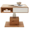 COUCHTISCH in Holz 80/80/42 cm  - Eichefarben/Weiß, Natur, Holz (80/80/42cm) - Valnatura