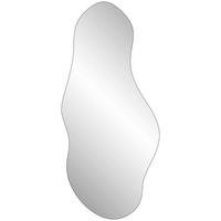WANDSPIEGEL 80/180/2 cm    in Freiform  - Schwarz, Design, Glas/Holzwerkstoff (80/180/2cm) - MID.YOU