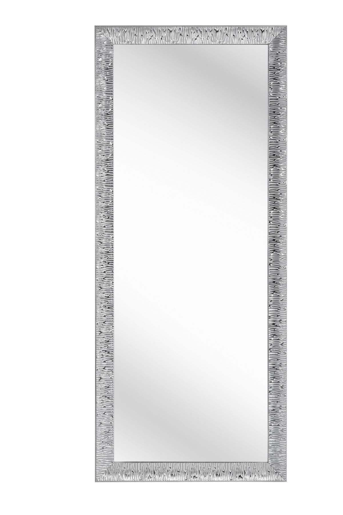 STENSKO OGLEDALO, 70/170/3 cm steklo  - srebrne barve, Trendi, steklo/les (70/170/3cm) - Xora