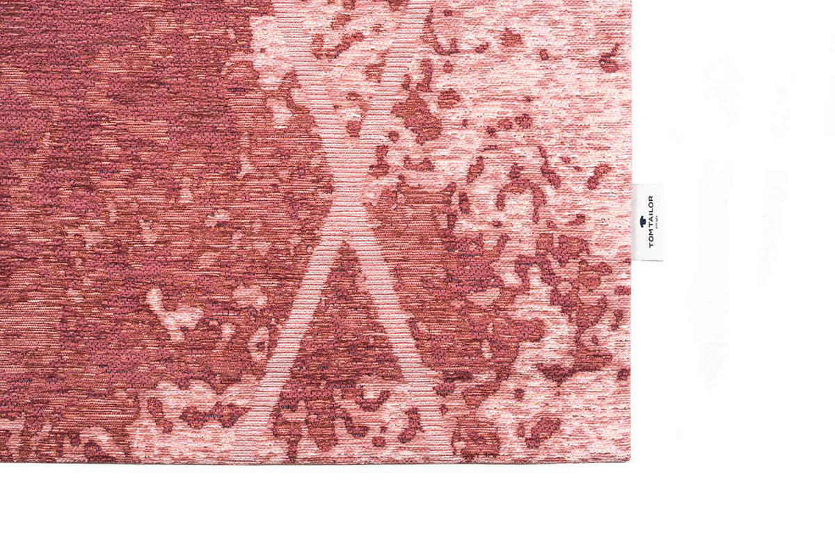VINTAGE-TEPPICH 155/230 cm Fine Line Rosa  - Rosa, Design, Kunststoff/Textil (155/230cm) - Tom Tailor