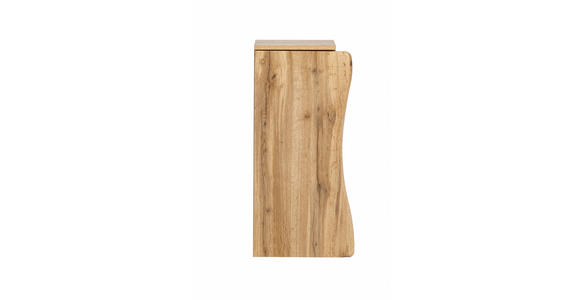 UNTERSCHRANK 30/79/35 cm - Eiche Wotan/Silberfarben, Natur, Holzwerkstoff/Kunststoff (30/79/35cm) - Xora