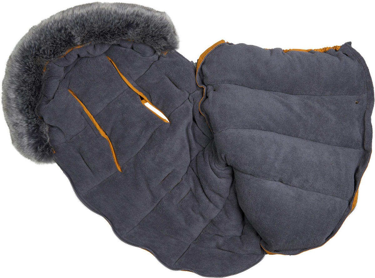 FUSSSACK TRENDY L  - Gelb, Basics, Kunststoff (50/100cm) - Jimmylee