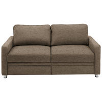 SCHLAFSOFA Grün  - Grün, KONVENTIONELL, Textil/Metall (206/90/100cm) - Beldomo Style