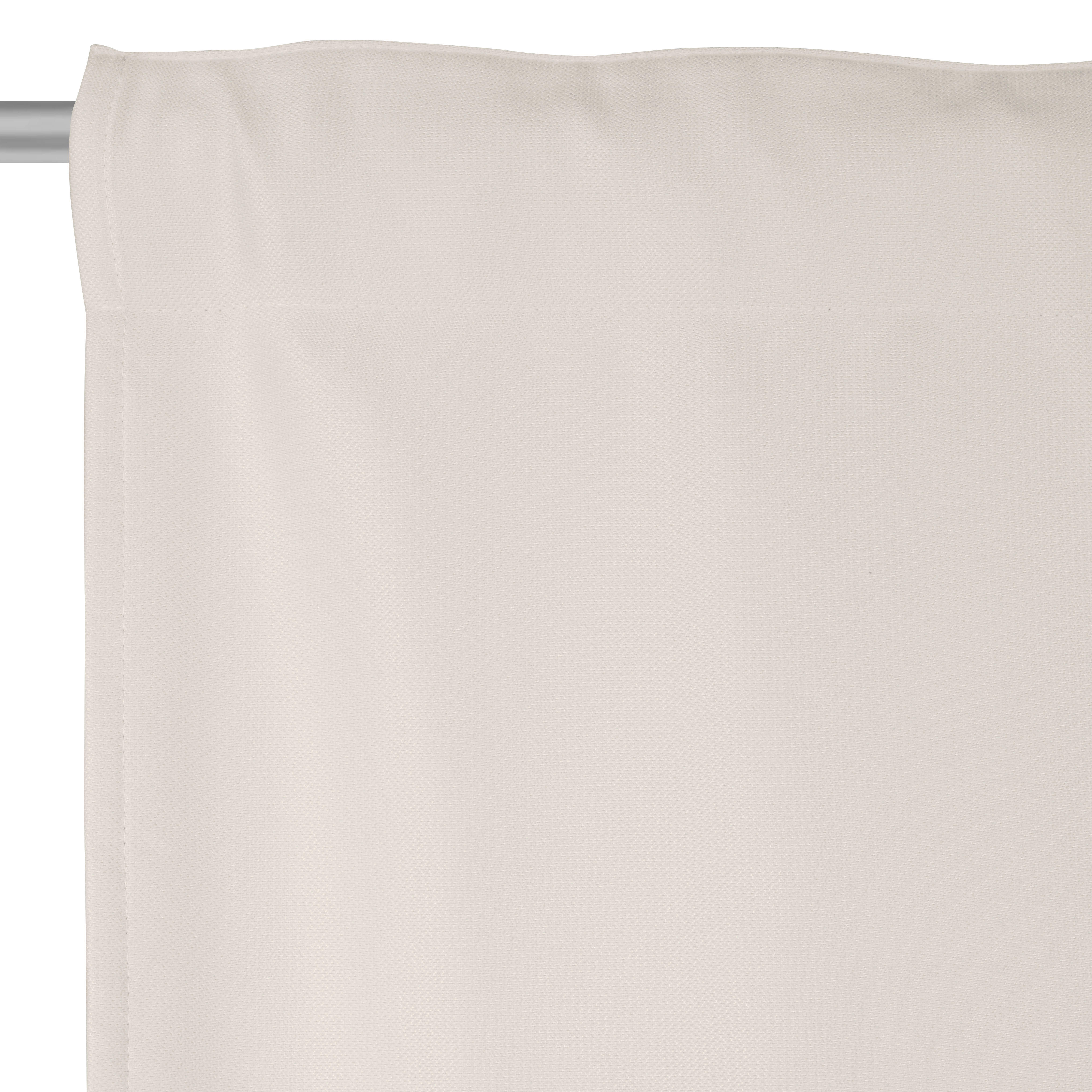 WÄRMESCHUTZVORHANG blickdicht 135/245 cm   - Perlmutt, KONVENTIONELL, Textil (135/245cm)