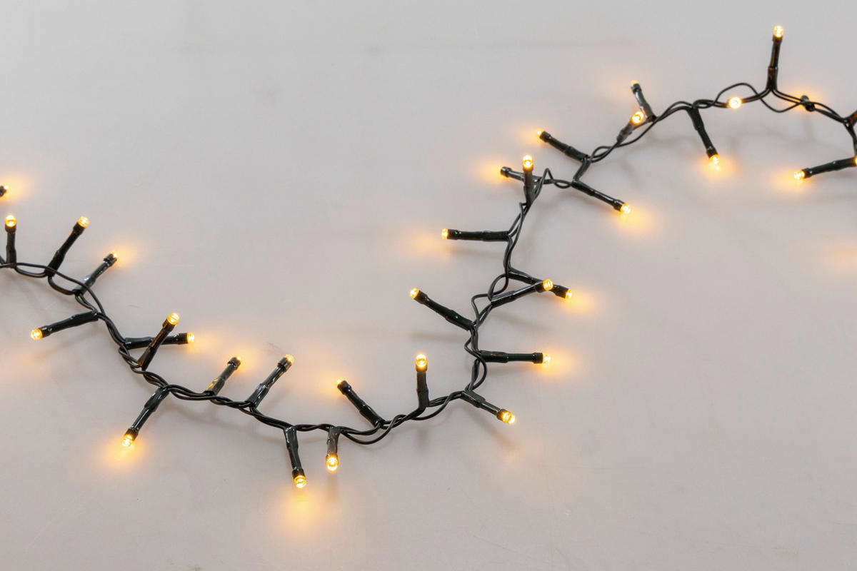 LICHTERKETTE 3400 cm  - Grün, KONVENTIONELL, Kunststoff (3400cm) - X-Mas