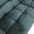 ECKSOFA Petrol Flachgewebe  - Petrol/Schwarz, MODERN, Kunststoff/Textil (235/275cm) - Landscape