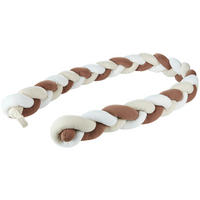 VALJKASTA OGRADICA ZA KREVETAC   - bež/kapućino, Osnovno, tekstil (15/200cm) - Patinio