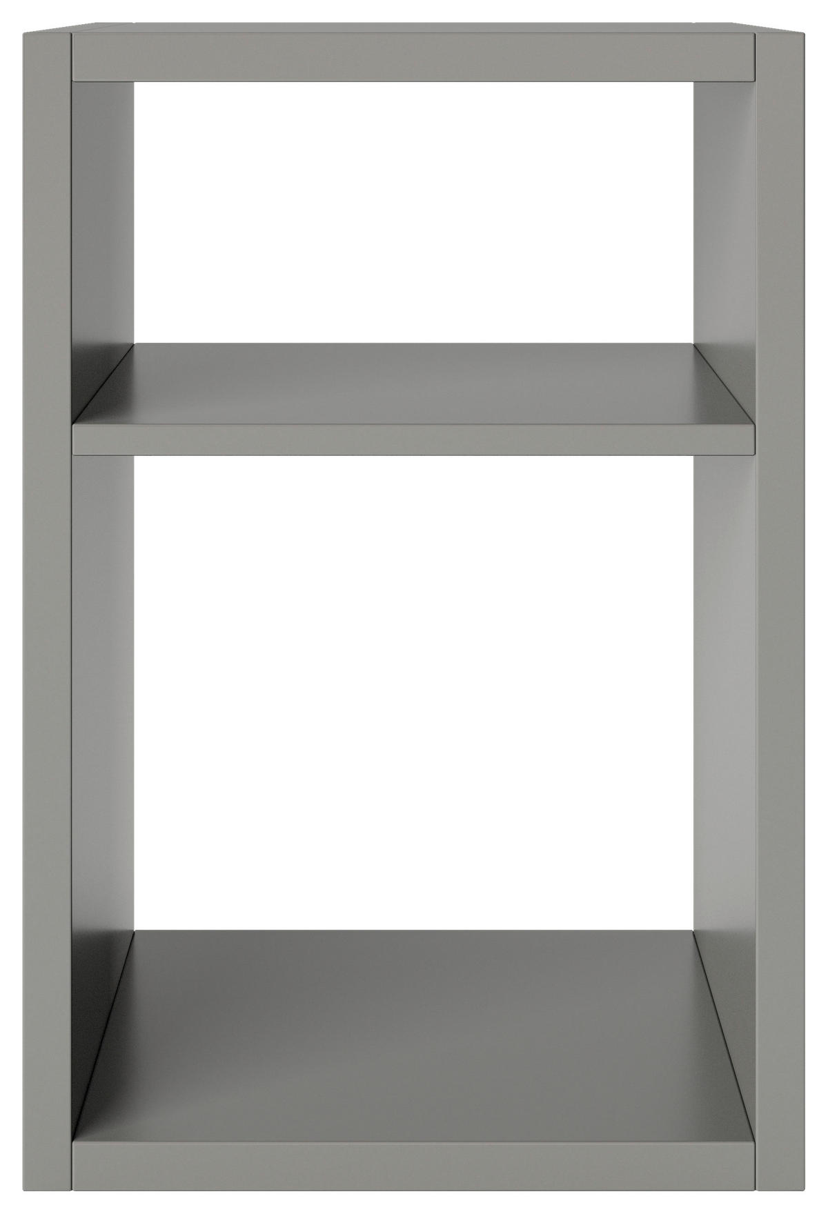 REGAL Grau  - Grau, Basics, Holzwerkstoff (58/39/34cm) - MID.YOU