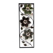 ZIDNA DEKORACIJA - tamno smeđa/siva, Konvencionalno, metal (30/90cm) - Ambia Home