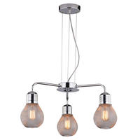 SVJETILJKA VISEĆA    46/46/125 cm    Gliva  - boje kroma, Konvencionalno, metal (46/46/125cm)