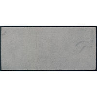 LÄUFER 35/75 cm wash+dry Grau  - Grau, KONVENTIONELL, Kunststoff/Textil (35/75cm) - wash+dry