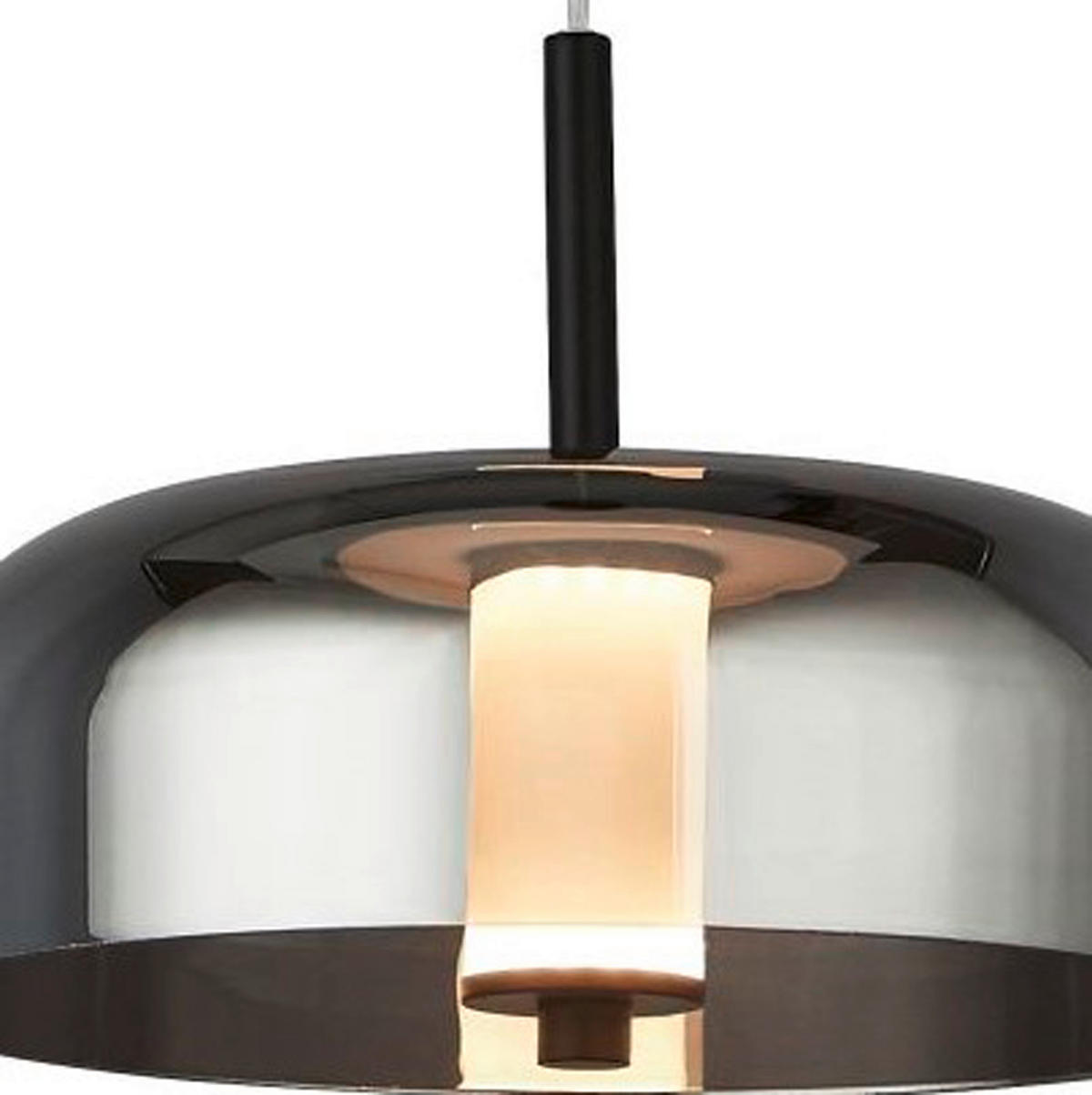 VISEČA NIHALNA LED-SVETILKA   16.37 W///220-240 V/ - črna, Basics, kovina/steklo (30/21cm)