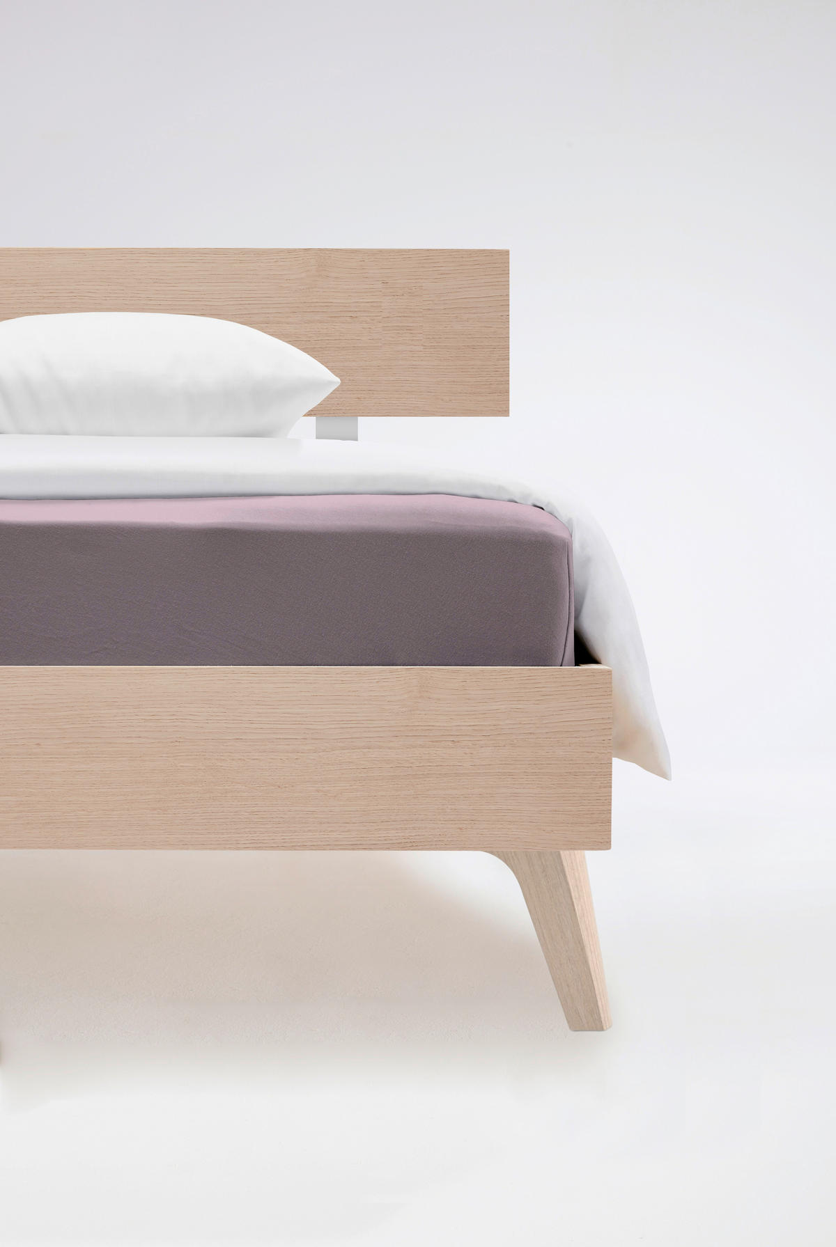 ELASTICKÉ PROSTĚRADLO, žerzej, světle fialová, 100/200 cm - světle fialová, Basics, textil (100/200cm) - Fleuresse