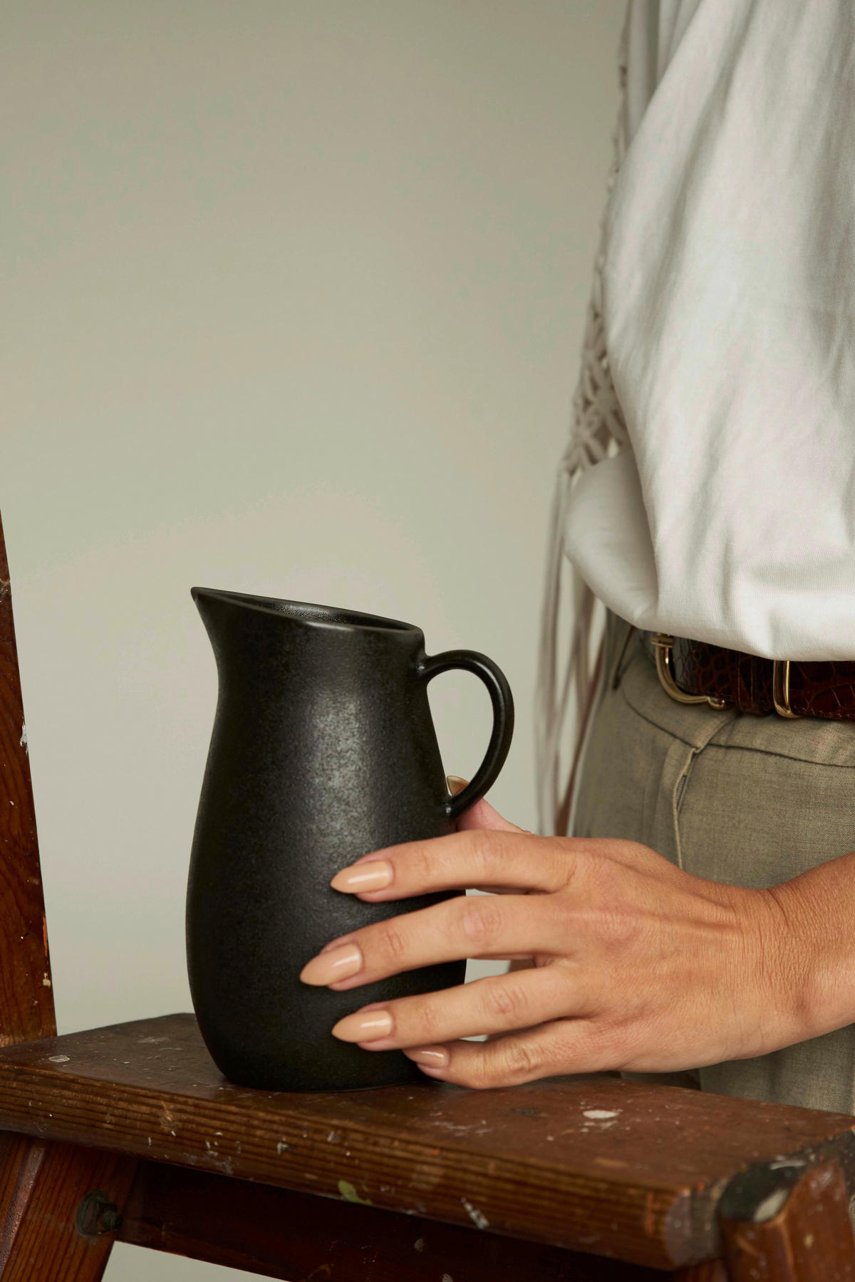 KRUG  - Schwarz, Basics, Keramik (0.6l) - Aida